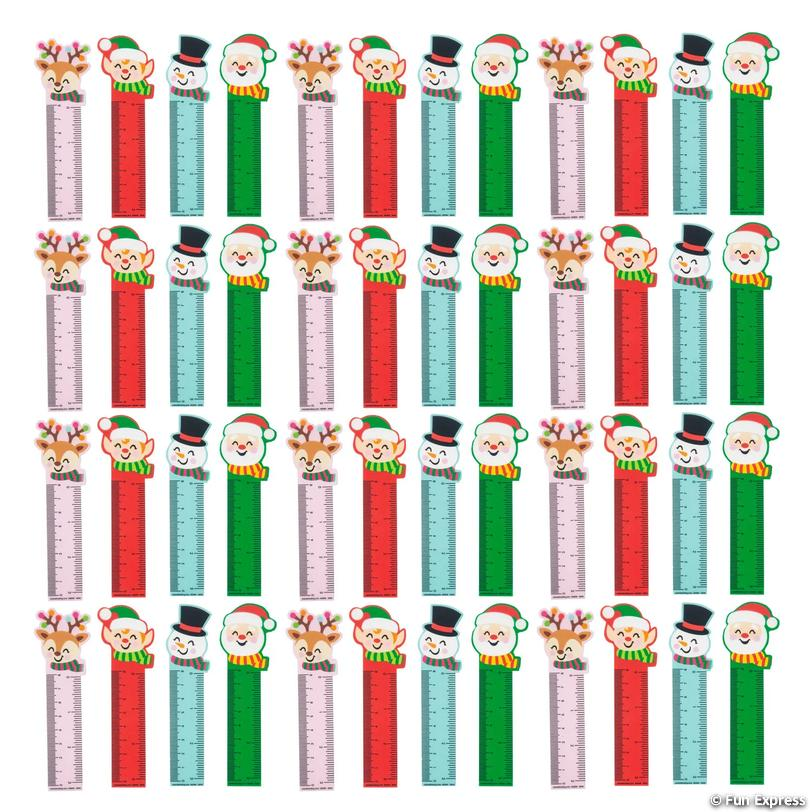 Sugar Rush Christmas Ruler Bookmarks